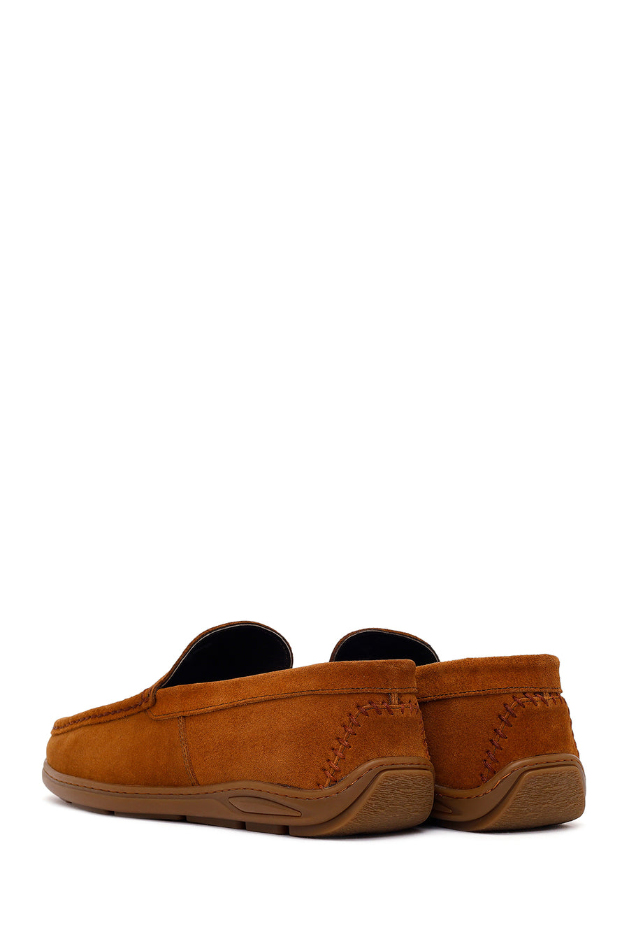 Erkek Taba Süet Deri Casual Loafer