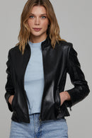 Hilary Women's Leather Jacket | Derimod