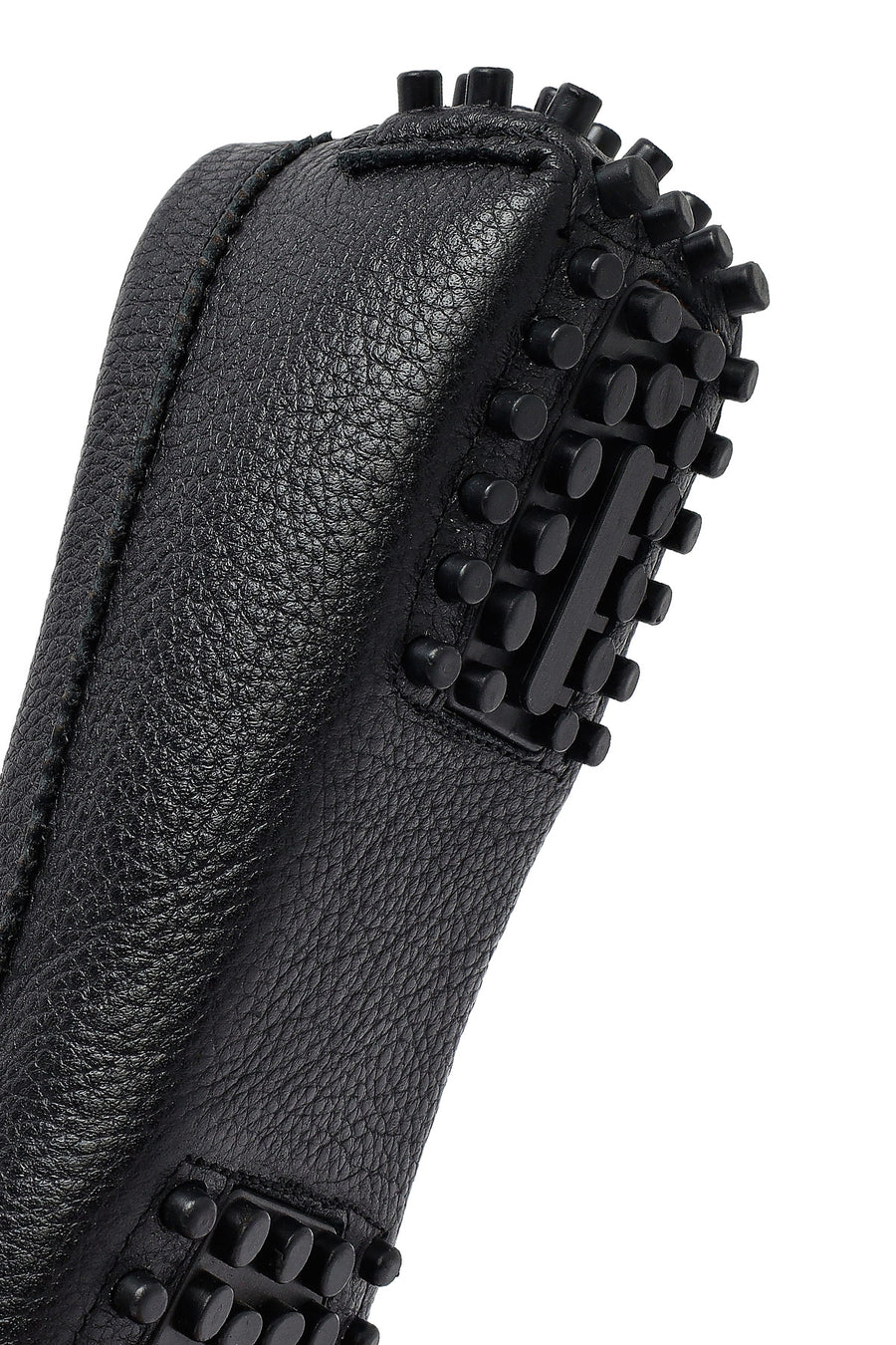 Woman Black Leather Loafers
