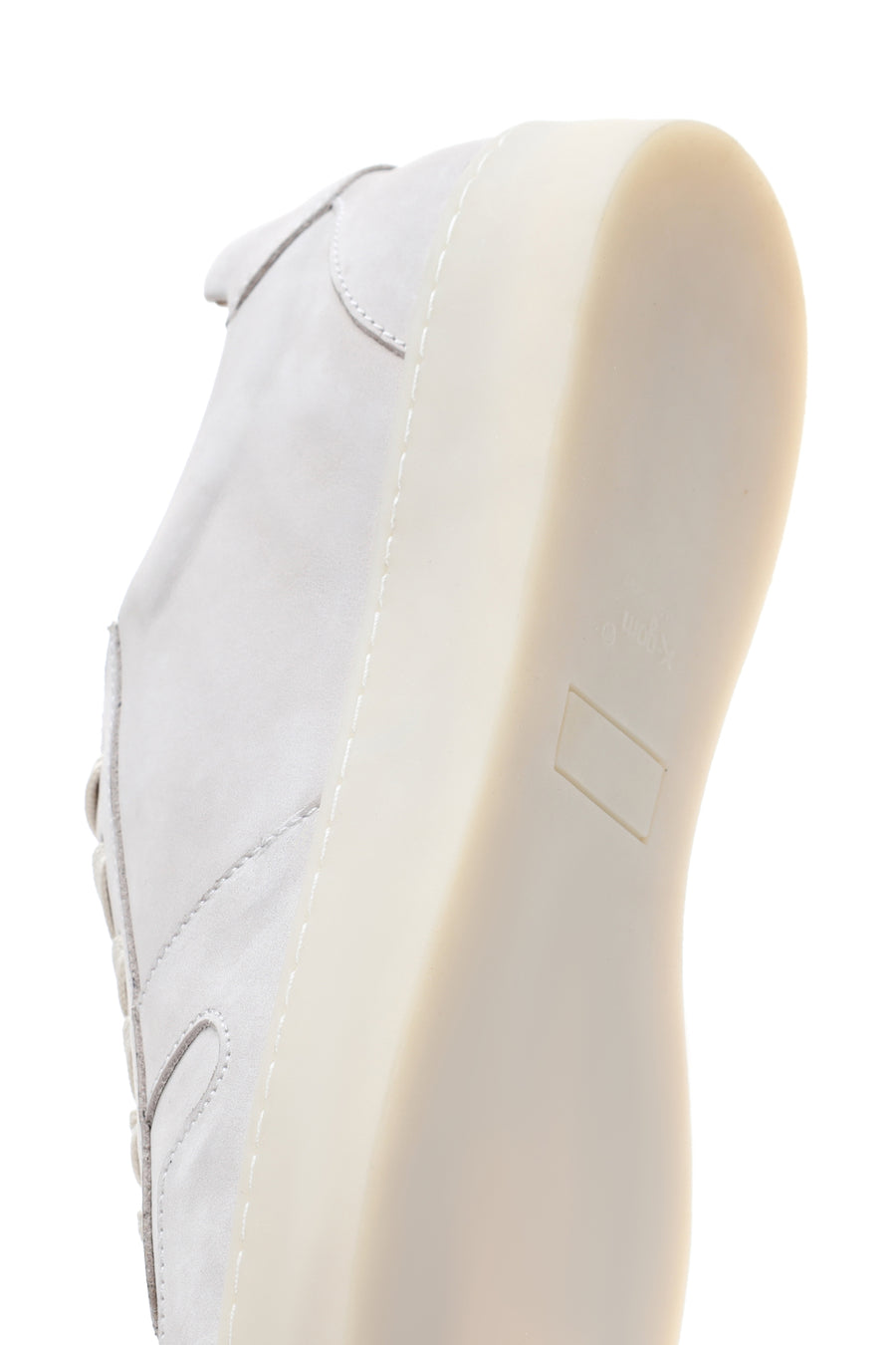 Men's Stone Color Nubuck Leather Sneaker