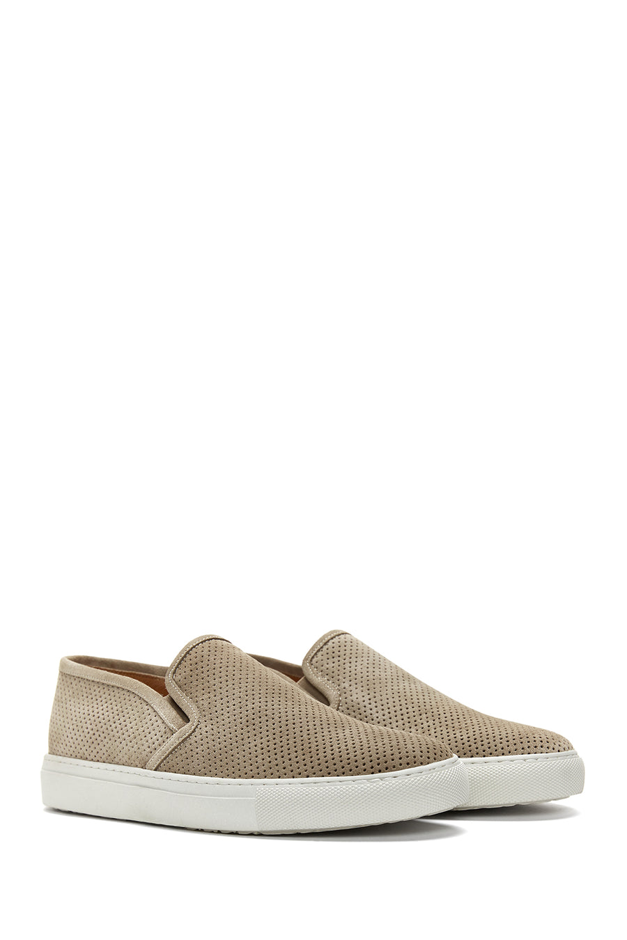 Erkek Vizon Süet Deri Spor Loafer