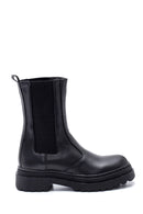 Women's Thick Soled Long Chelsea Boots | Derimod