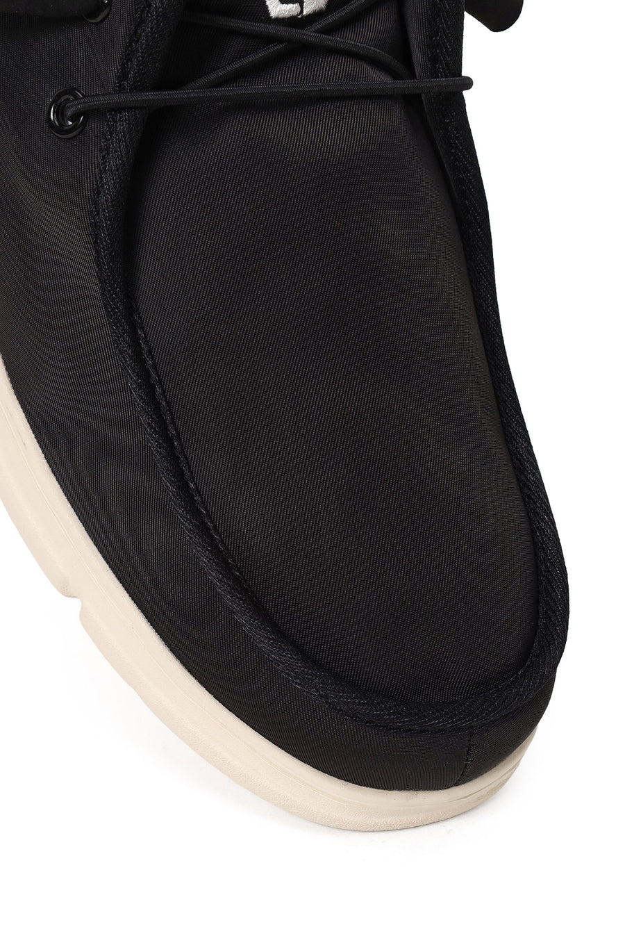 Derimod Zero Male Black Fabric Casual Shoes