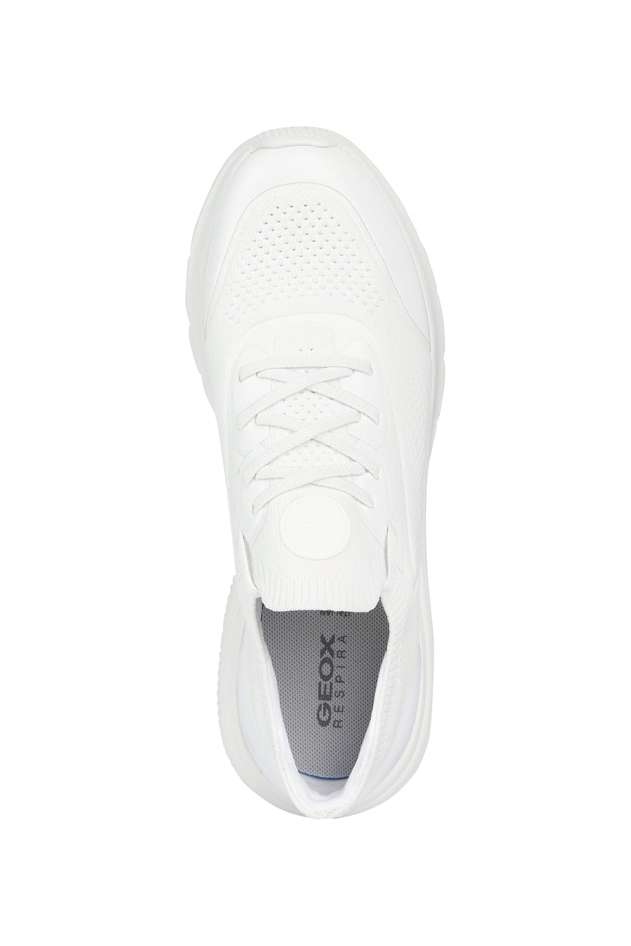 Geox Kadın Beyaz D Spherica Actif Kalın Tabanlı Sneaker
