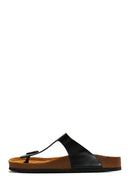 Men's Leather Flip Flops | Derimod