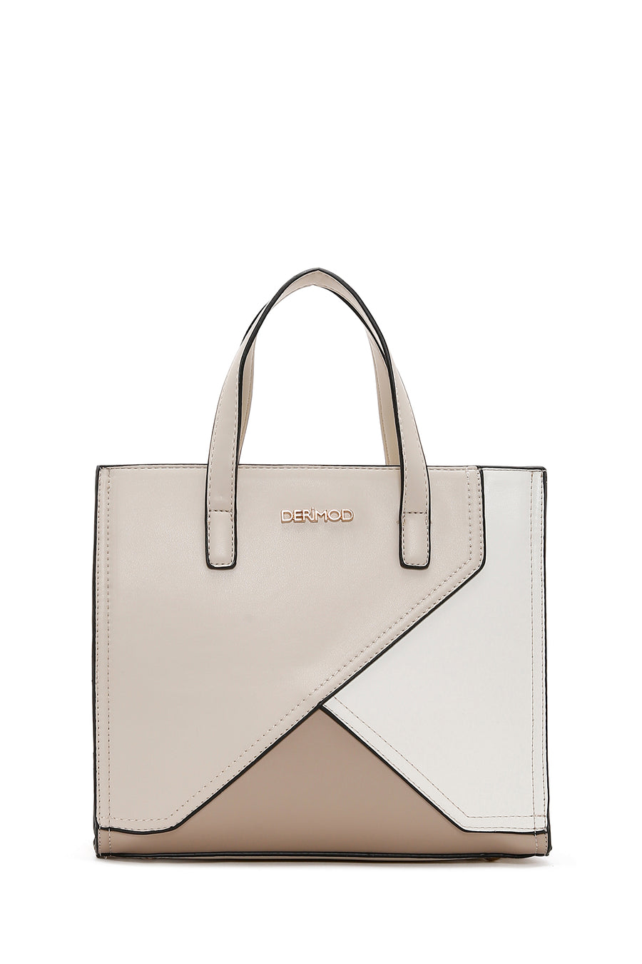 Women's Cream Long Strap Shoulder Bag