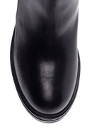 Women's Buckle Leather Boots | Derimod