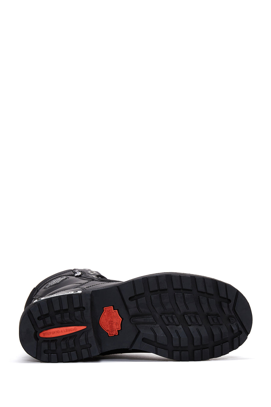 Harley Davidson Erkek Siyah Riddick Deri Postal Bot
