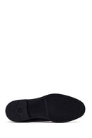 Male Black Lace-Up Leather Casual Shoes | Derimod