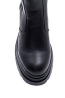 Women's Thick Soled Long Chelsea Boots | Derimod