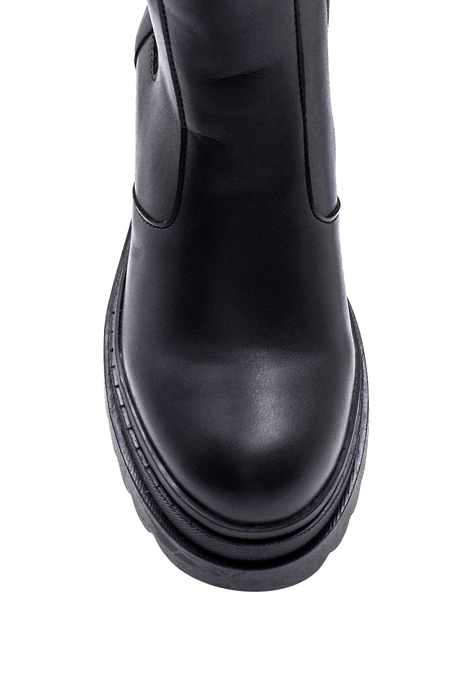 Women's Thick Soled Long Chelsea Boots