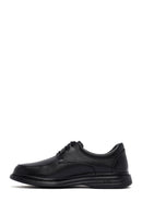 Male Black Lace-up Leather Casual Shoes | Derimod