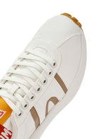 Camper Erkek Beyaz Pelotas Athens Bağcıklı Kumaş Sneaker | Derimod