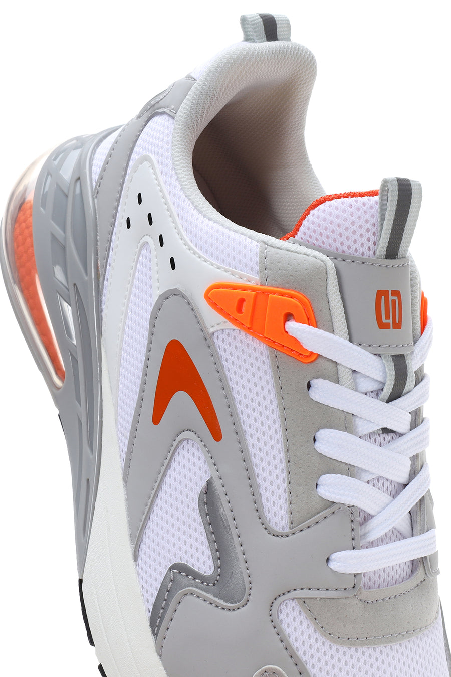 Men's White Suede Detailed Sneaker