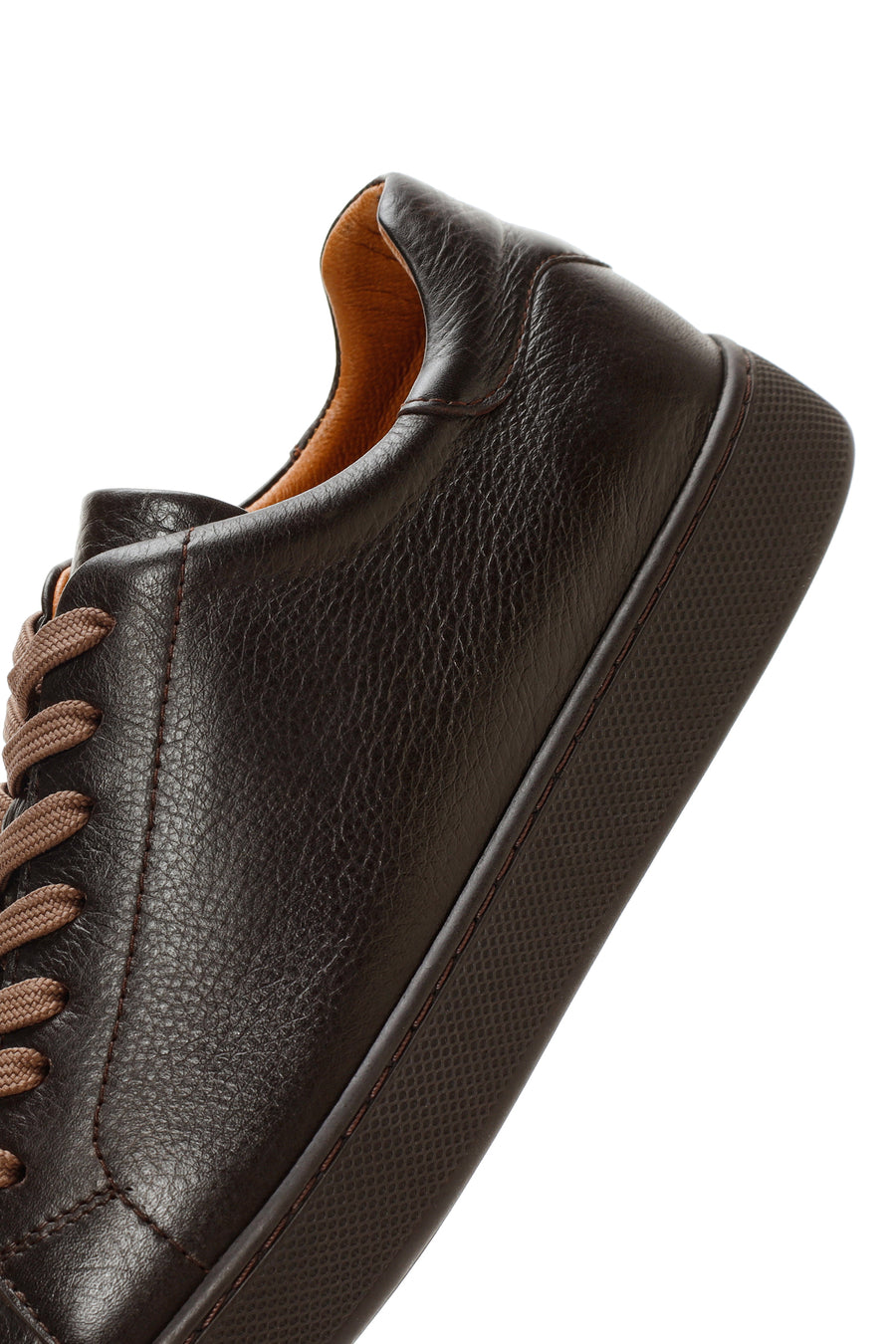 Men's Brown Leather Sneaker