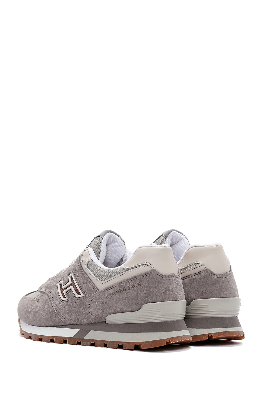 Hammer Jack Men's Beige Suede Leather Colombia M Sneaker