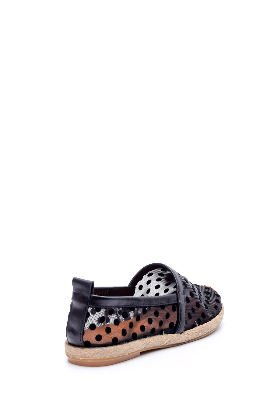 Women's Tulle Detailed Polka Dot Loafer