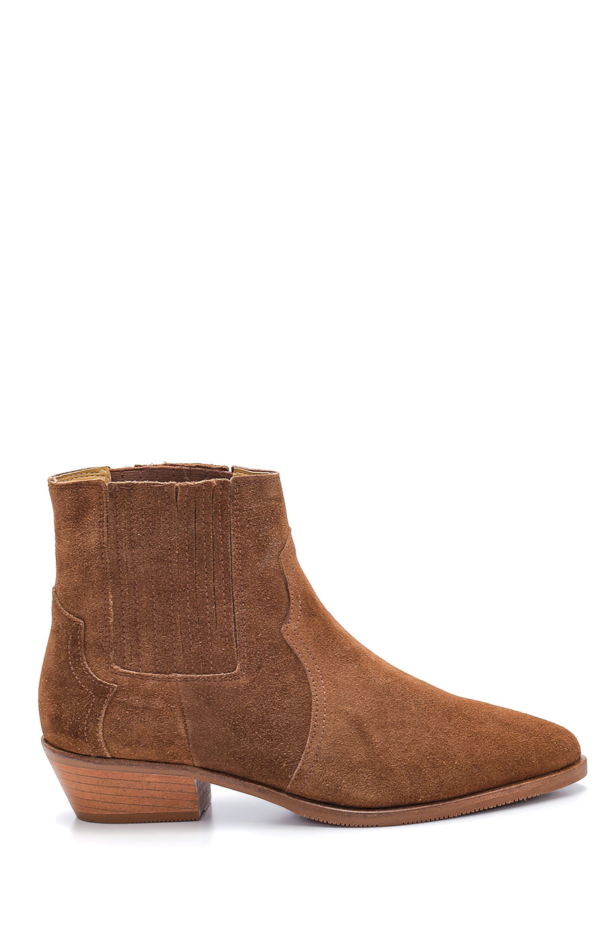 Women's Leather Suede Boots 21WFD160210 | Derimod