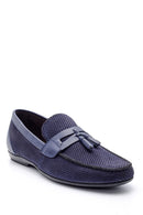 Erkek Püskül Detaylı Nubuk Loafer | Derimod