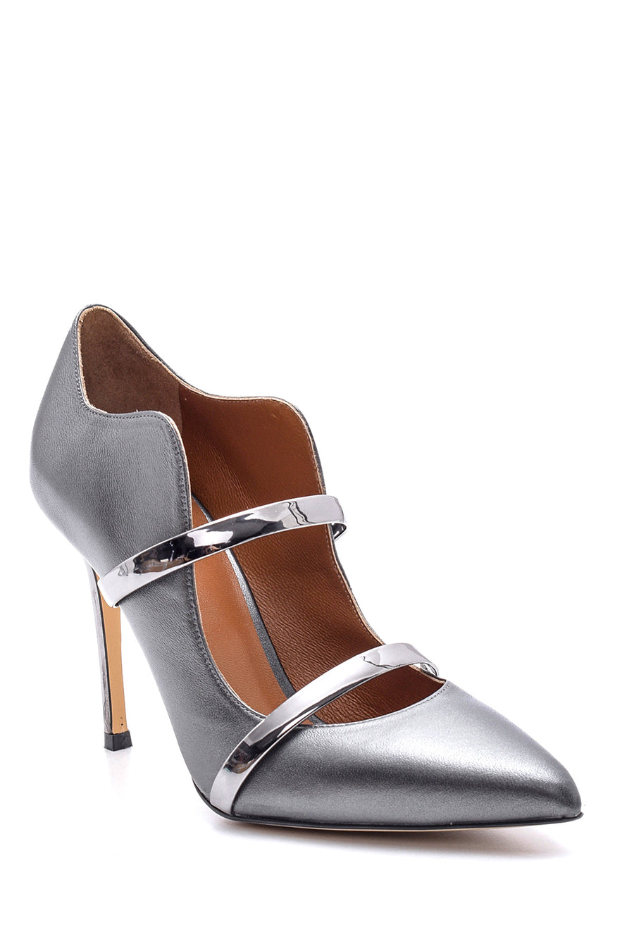 Women's Leather Heeled Shoes