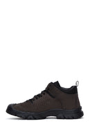 Men's Gray Leather Boots | Derimod