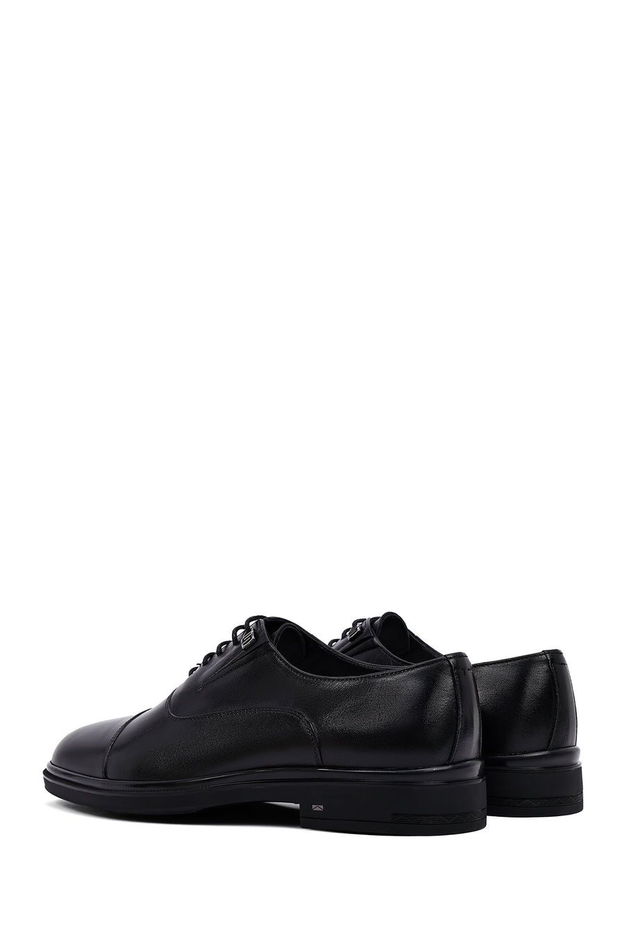 Derimod Fly Male Black Lace-Up Leather Casual Shoes