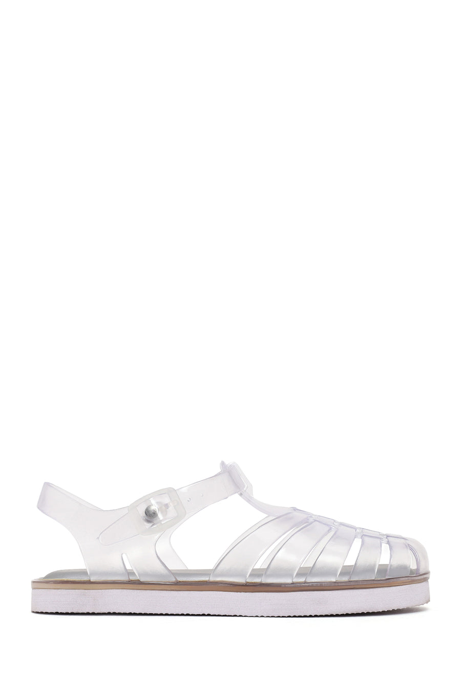 Kadın Şeffaf Tokalı Jelly Sandalet 26SFE4977PV | Derimod