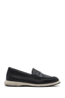 Kadın Siyah Deri Loafer | Derimod