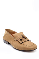 Erkek Nubuk Püskül Detaylı Loafer | Derimod