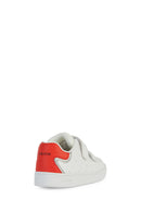 Geox Erkek Bebek Beyaz Eclyper Bantlı Deri Sneaker | Derimod