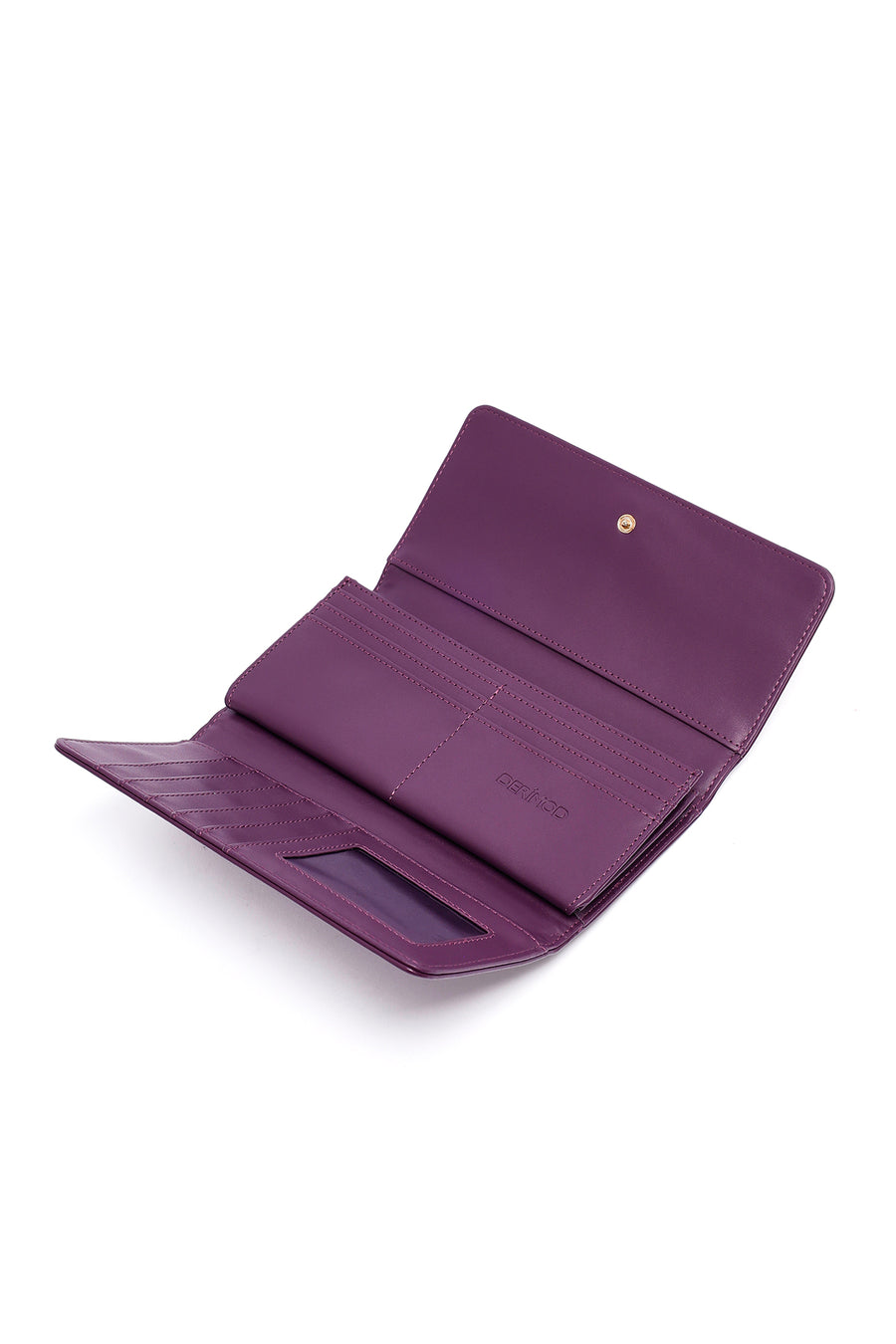 Women's Purple Strap Detailed Wallet