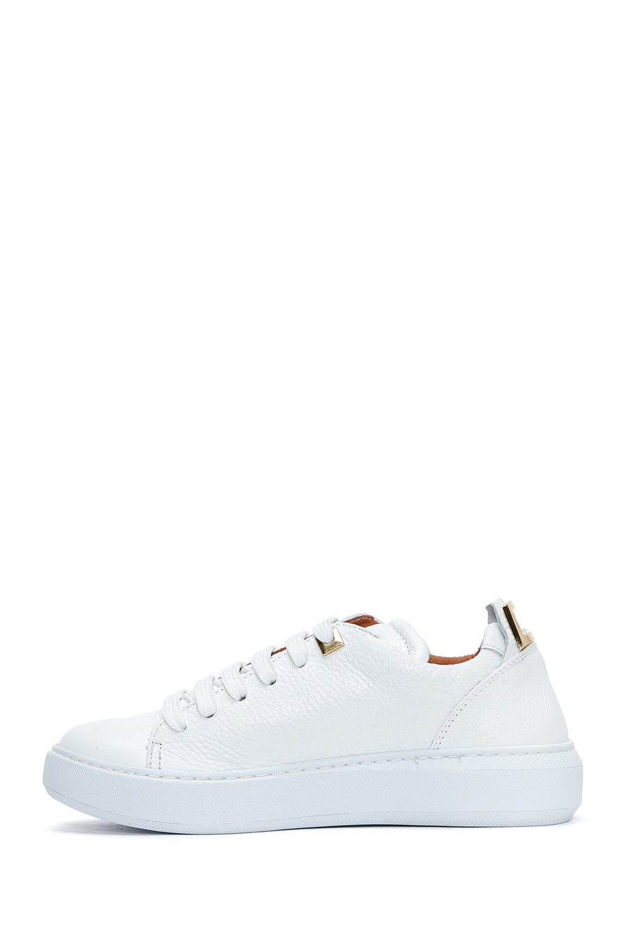 Kadın Beyaz Deri Sneaker