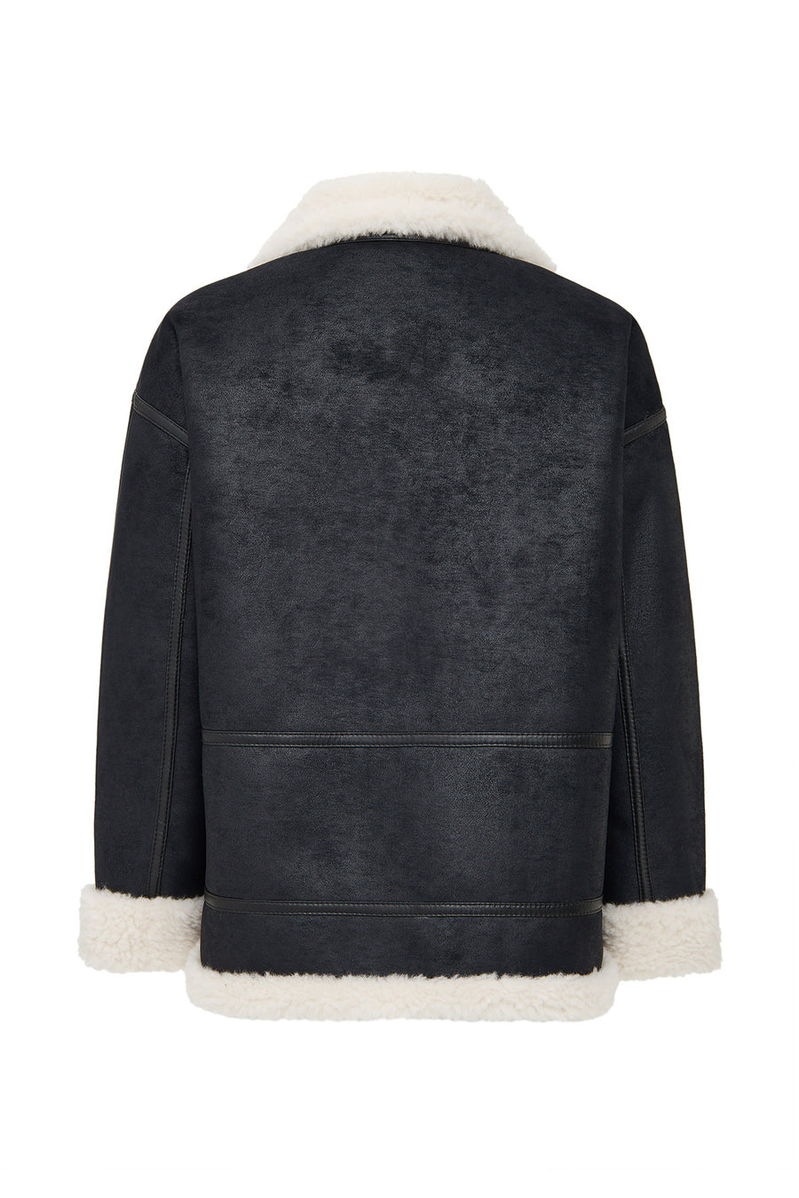 Oslo Women's Beige Reversible Teddy Coat