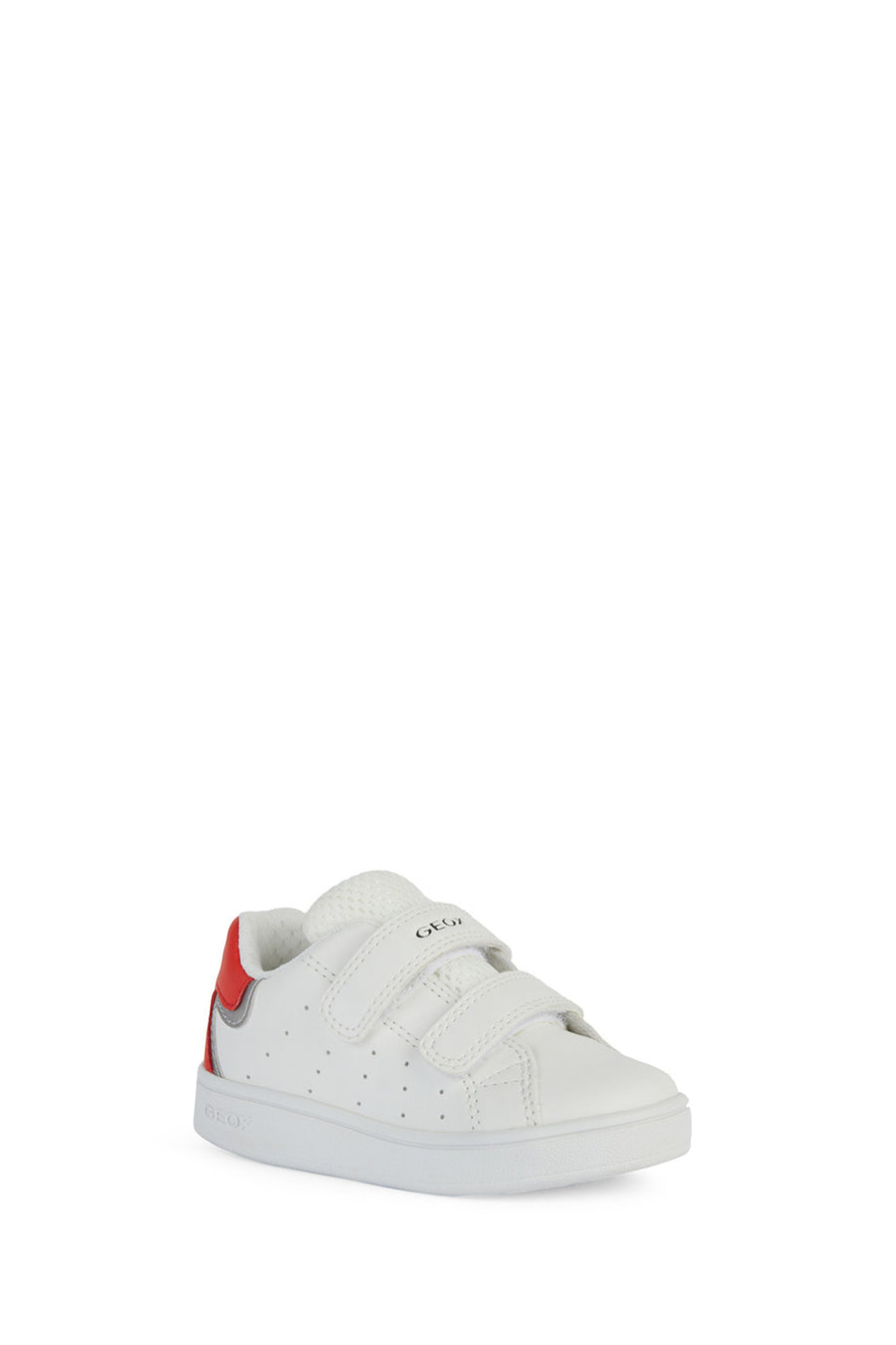 Geox Erkek Bebek Beyaz Eclyper Bantlı Deri Sneaker