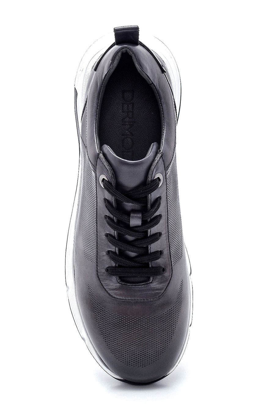 Erkek Deri Baskılı Sneaker