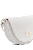 Woman White Long-Strap Printed Mini Crossbody Bag | Derimod
