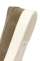 Male Khaki Suede Casual Loafer | Derimod