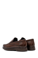 Derimod Fly Erkek Kahverengi Deri Loafer | Derimod
