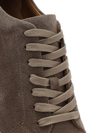 Male Beige Lace-up Suede Leather Sneaker | Derimod