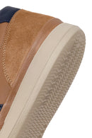 Male Beige Lace-Up Leather Casual Sneaker | Derimod