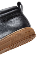 Erkek Siyah Deri Bilekli Sneaker Bot | Derimod