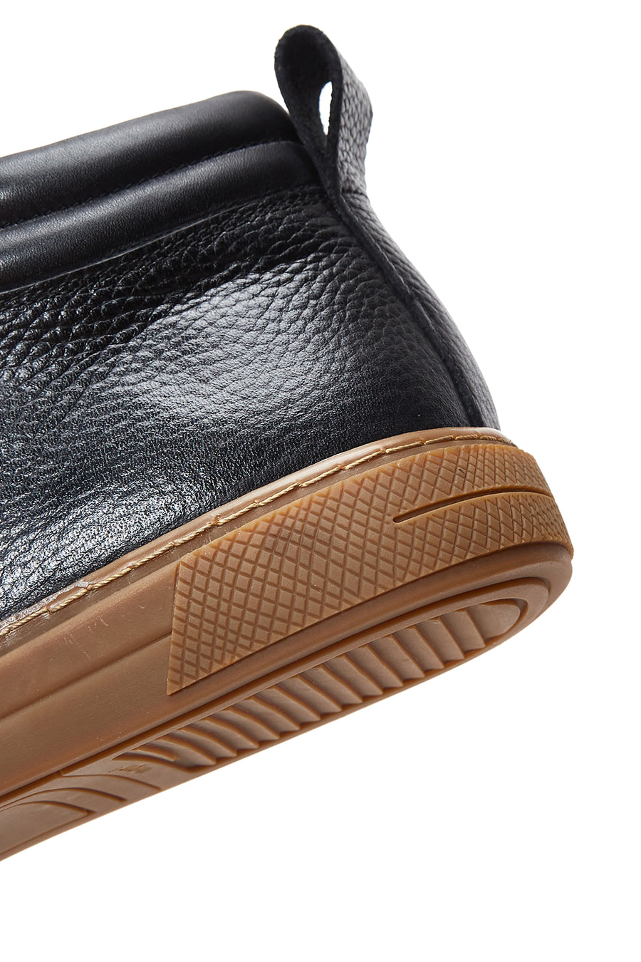 Erkek Siyah Deri Bilekli Sneaker Bot