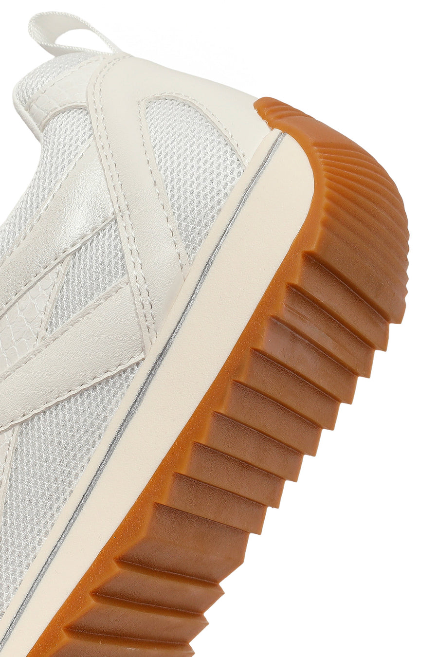 Kadın Beyaz Bağcıklı Sneaker