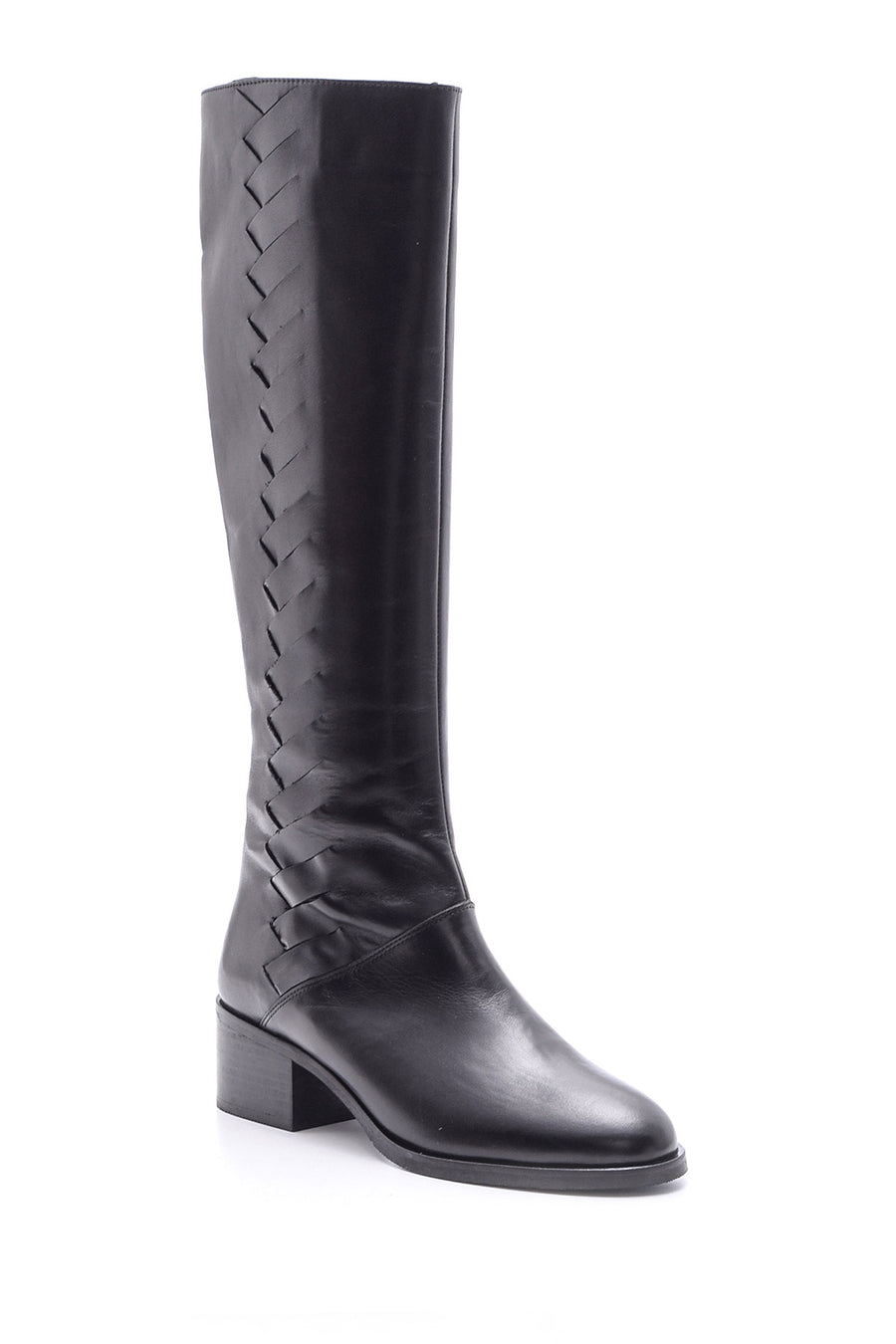 Women's Leather Heeled Boots