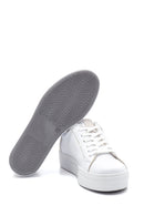 Kadın Deri Fermuar Detaylı Sneaker | Derimod