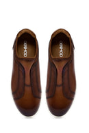 Men's Brown Leather Sneaker | Derimod