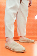 Erkek Bej Espadril | Derimod