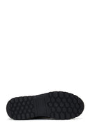 Men's Black Leather Casual Sneaker | Derimod
