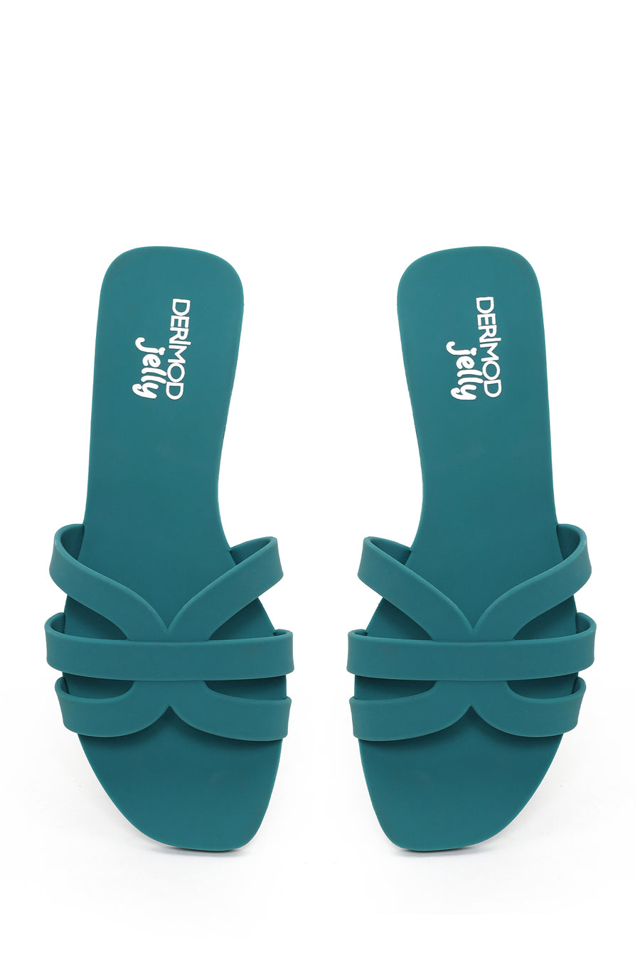 Woman Green Jelly Slipper