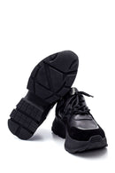 Kadın Deri  Süet Deyatlı Sneaker | Derimod